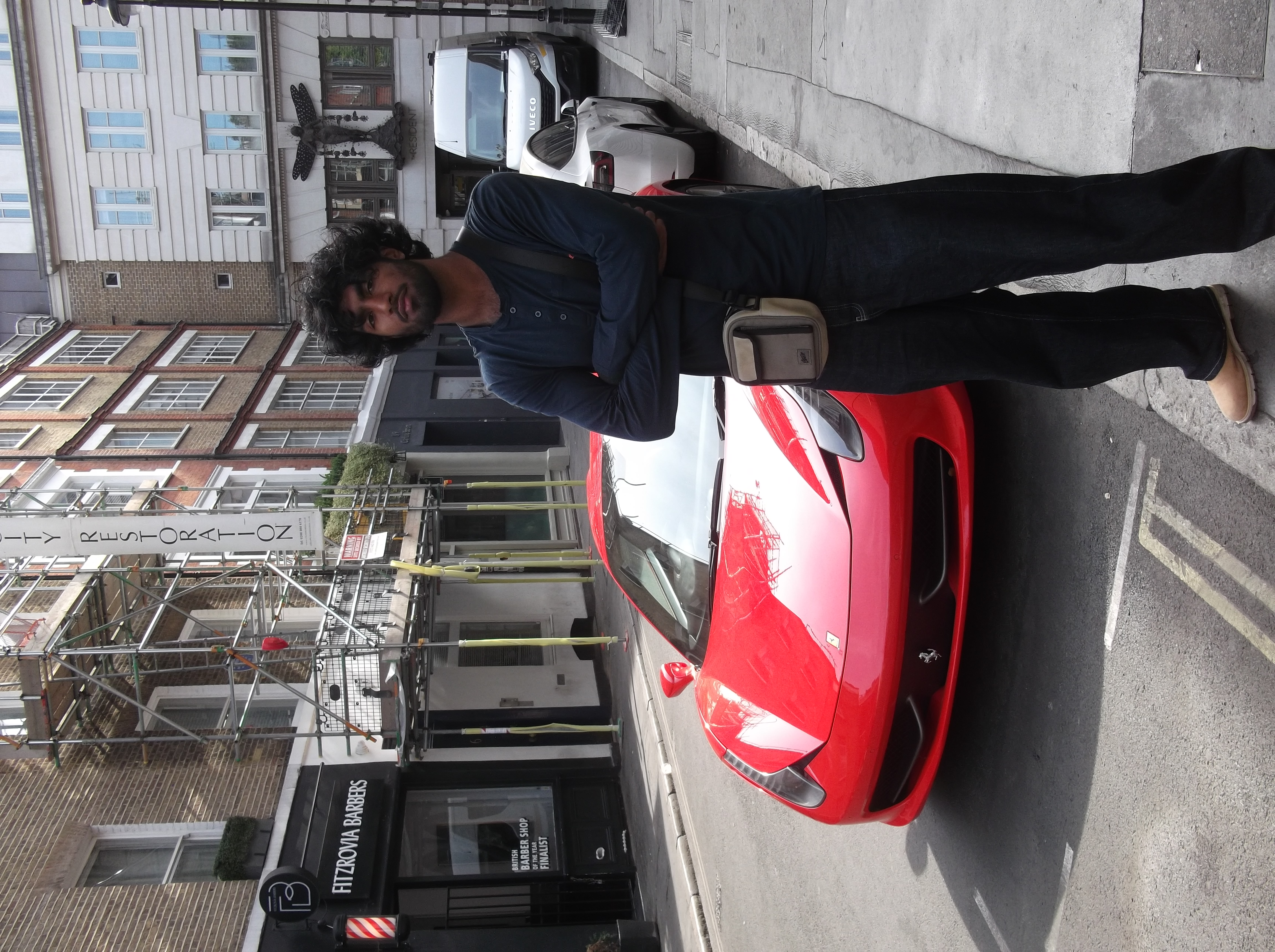 Abdul Rafay, Model, London